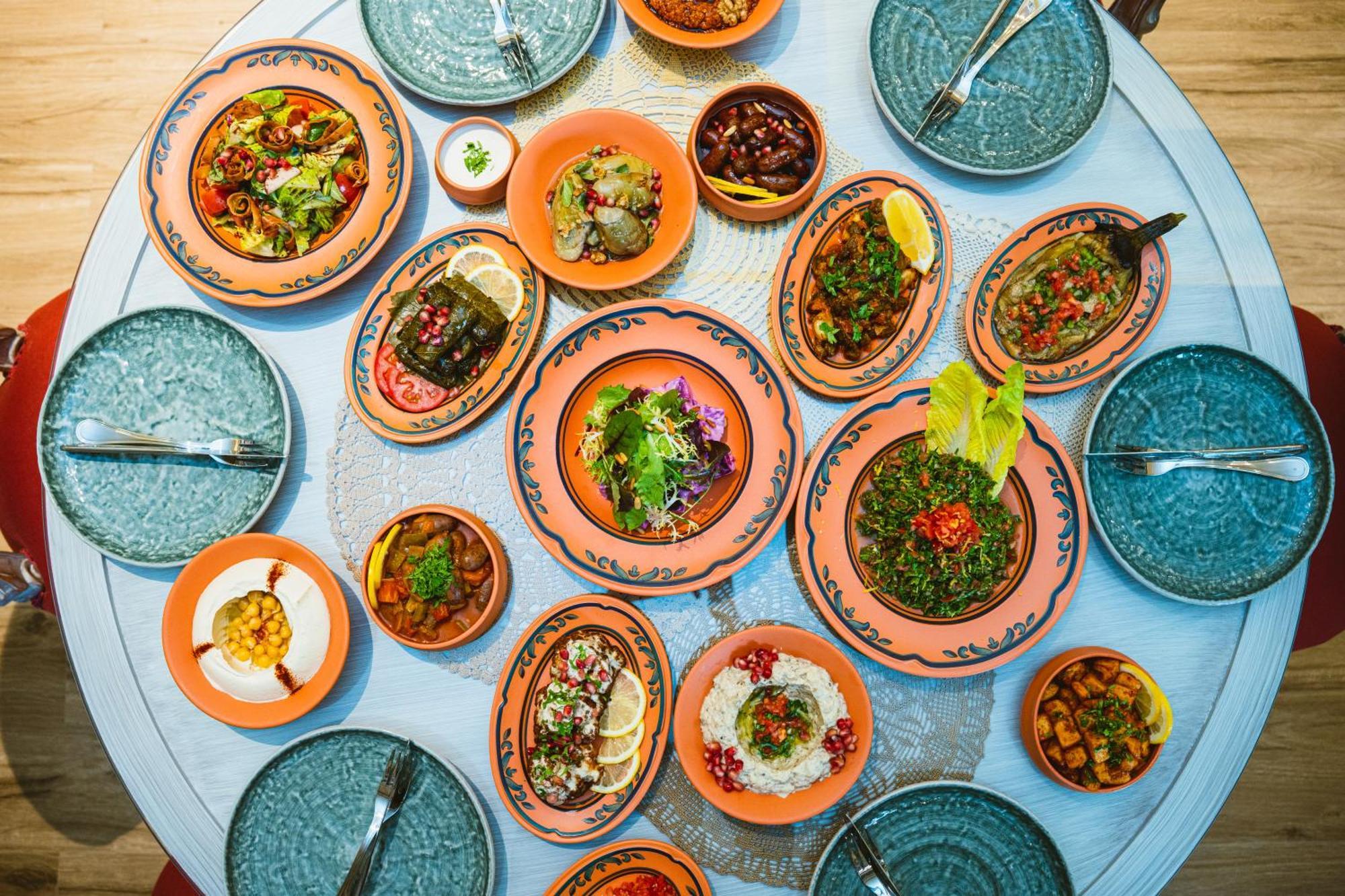 Millennium Place Doha Bagian luar foto A selection of meze